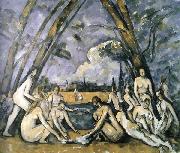 Paul Cezanne Les Grandes Baigneuses oil painting artist